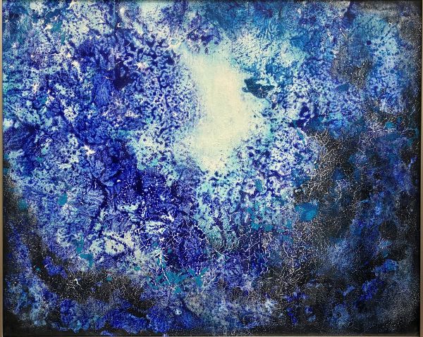 第74回 光陽展　渡辺　敏子（ワタナベトシコ）夢路 ア　F100